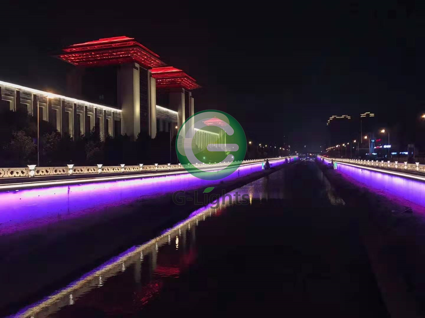 南昌VR大会市政夜景工程亮化